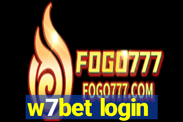 w7bet login